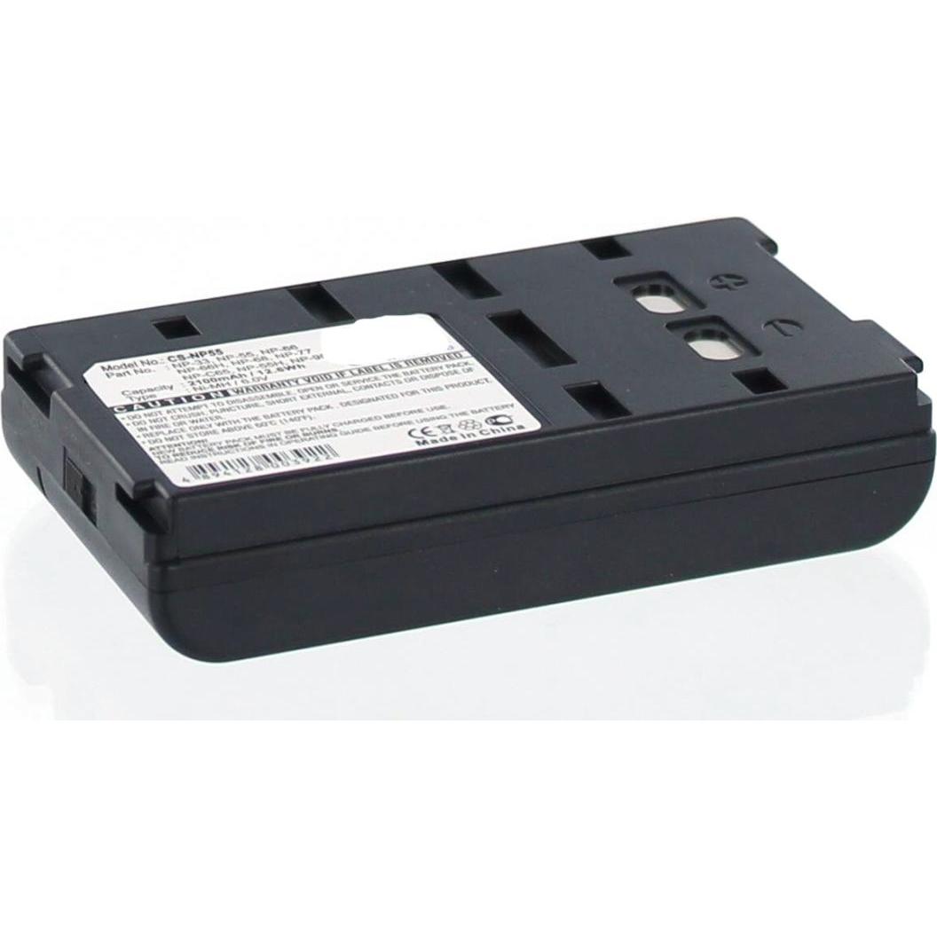 AGI 17167 Kamera-/Camcorder-Akku Nickel-Metallhydrid (NiMH) 2000 mAh (Akku), Kamera Stromversorgung, Schwarz