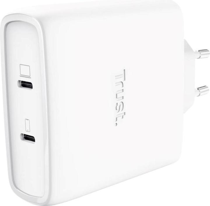Trust MAXO 100W 2P USB-C GAN CHARGER (100 W, 2 ports)