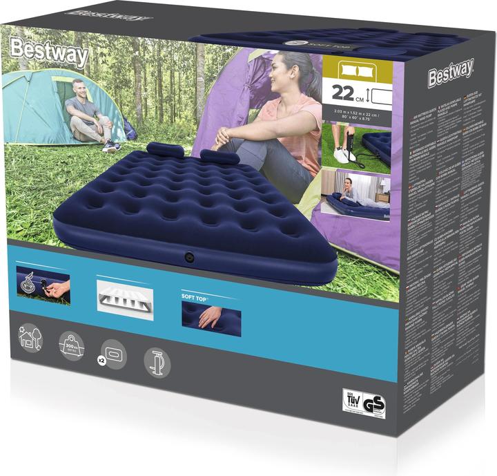 Actual product image Bestway Double mattress (152 x 203 cm)