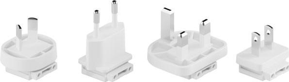 Actual product image Alogic Ladeadapter 3x67 Rapid Power 67W Multi Country Tr (67 W, 3 ports)