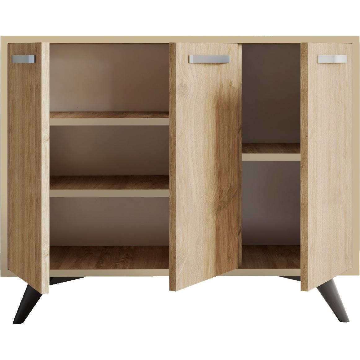 Thumbnail - Homitis, Kommode + Sideboard, Sunny (100 x 35 x 82 cm)