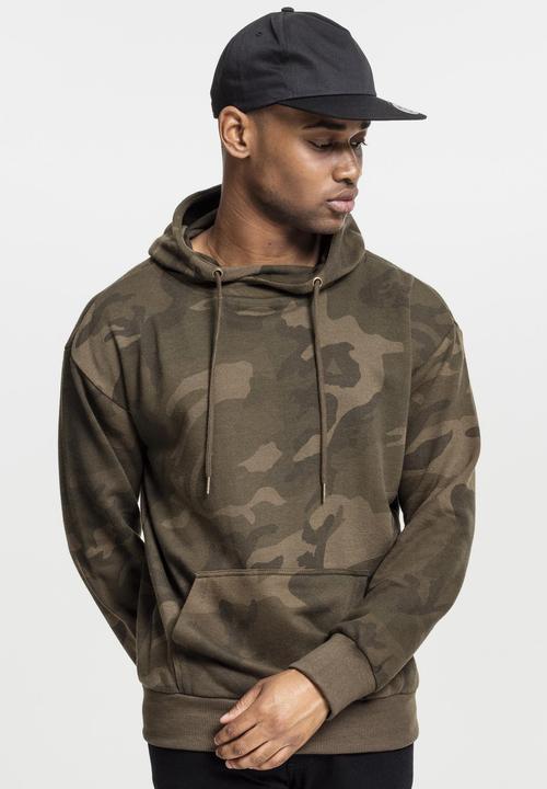 Produktbild Urban Classics High Neck Camo Hoody (M)