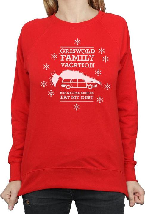 Actual product image National Lampoon´s Vacation Womens/Ladies Eat My Dust Sweatshirt (XL)