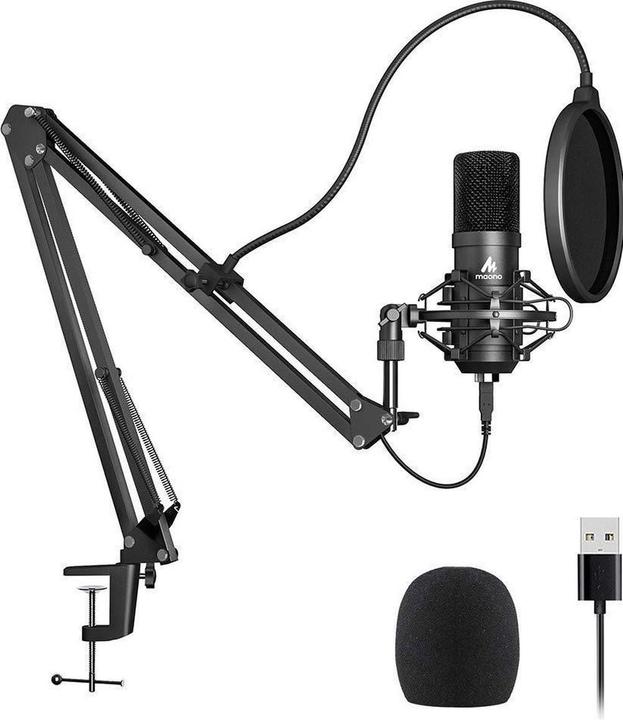 Productafbeelding Maono AU-A04 microfoon Zwart Studiomicrofoon
