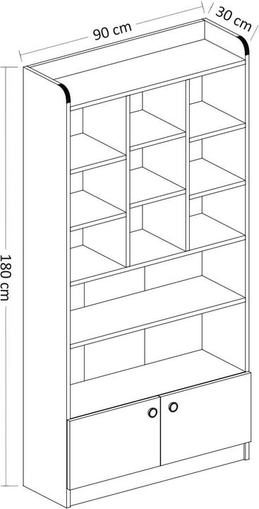 Produktbild Homitis Anakin (90 x 30 x 180 cm)