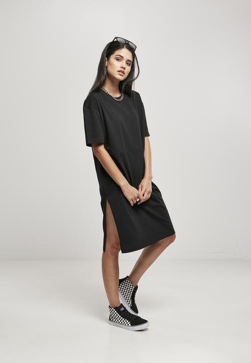 Image du produit Urban Classics Ladies Organic Oversized Slit Tee Dress (S)
