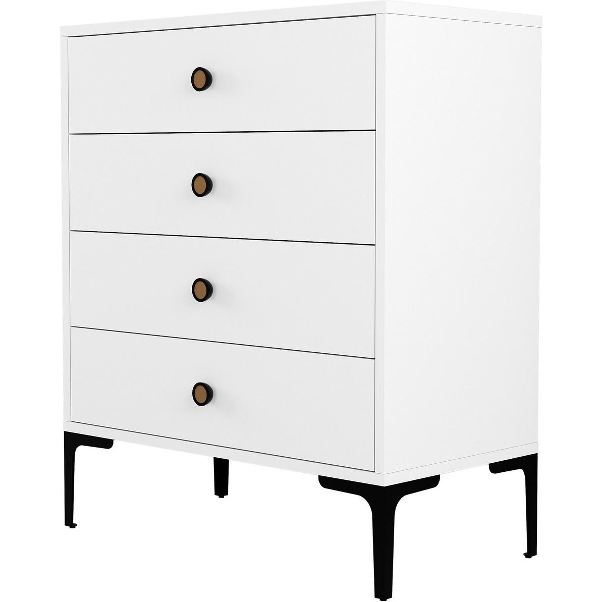 Hanah Home, Kommode + Sideboard, Timo (76 x 40 x 91 cm)