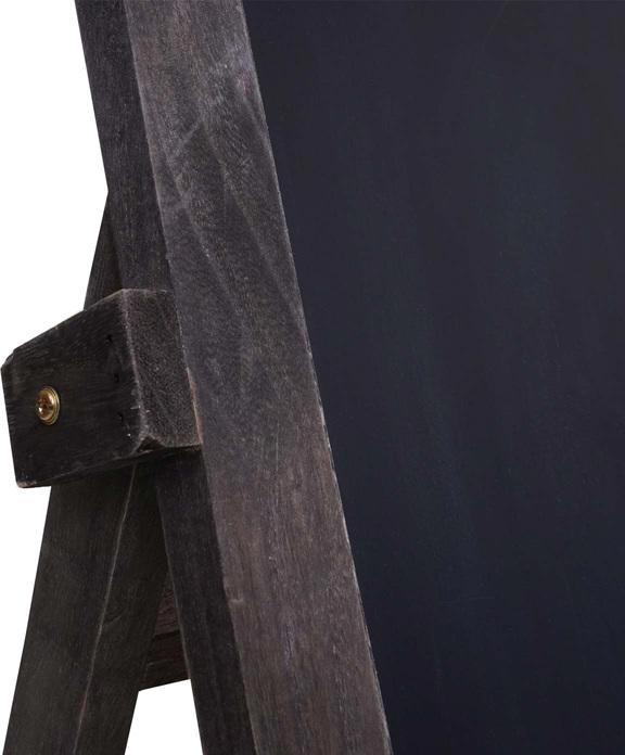 Immagine prodotto Mendler Cartellone HWC-E51, Lavagna, 66x37x27cm Shabby-Look Vintage - grigio-marrone (66 x 37 x 27 cm)