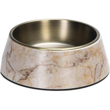 Comparer les prix de Gamelle en mélamine Designed by Lotte Meis, beige pour chien et chat - capacité : 2 x 700 ml, 22 cm de diamètre