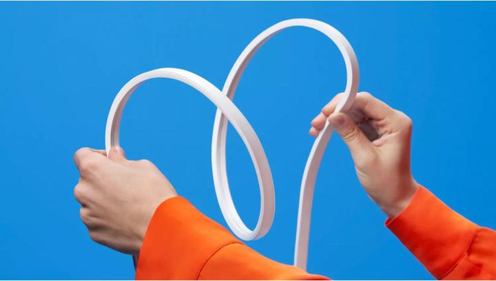Image du produit WiZ Bande LED Smart Flex Strip (RGBIC, 1000 cm, Intérieur)