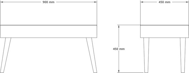 Produktbild Atelier del Sofa Anaïs (92 x 44 x 46 cm)