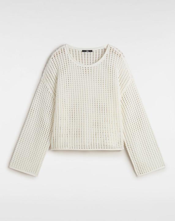 Produktbild Vans Mila Open Knit Crop Crew marshmallow (S)