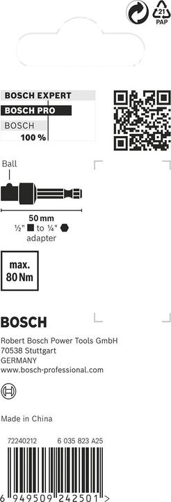 Actual product image Bosch Professional Zubehör PRO Socket Adapter (1/4")