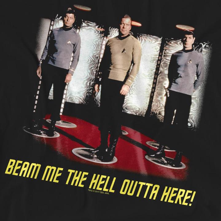 Immagine prodotto Beam Me Out Maglietta Adulto Unisex (M)
