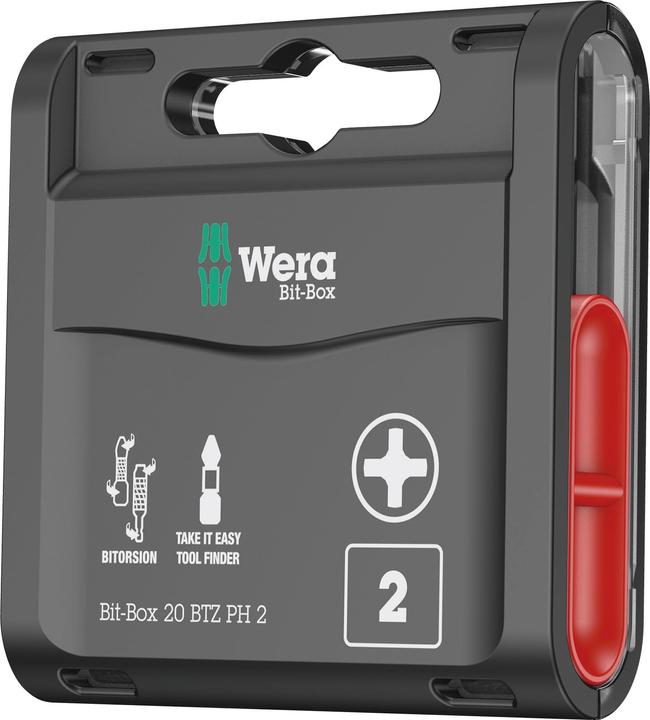 Productafbeelding Wera BitBox 20 BTZ PH PH (Zeshoekig)