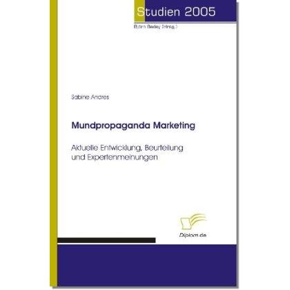 Mundpropaganda Marketing, Fachbücher von Sabine Andres