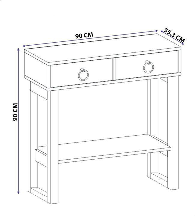 Produktbild Kalune Design Axton (90 x 35.30 x 90 cm)