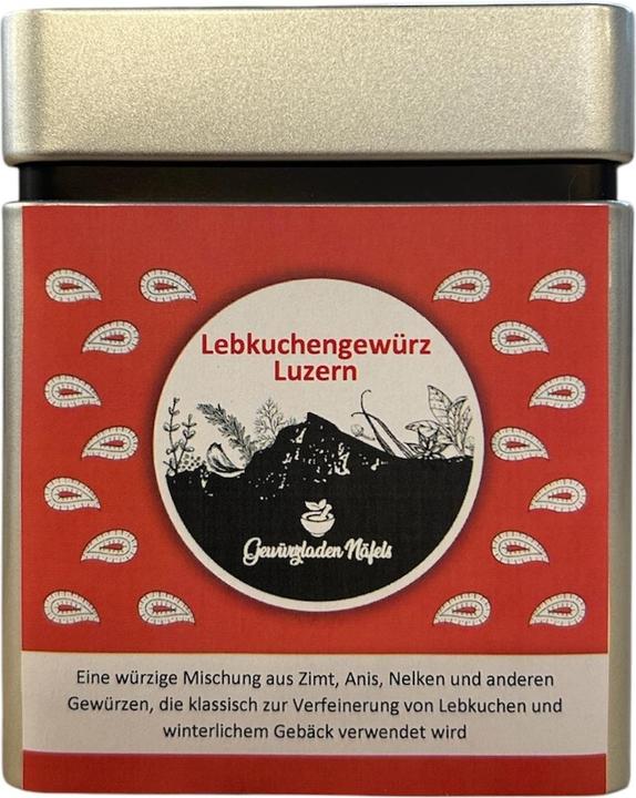 Gewürzladen Näfels Lebkuchengewürz Luzern in der Box (400 g)