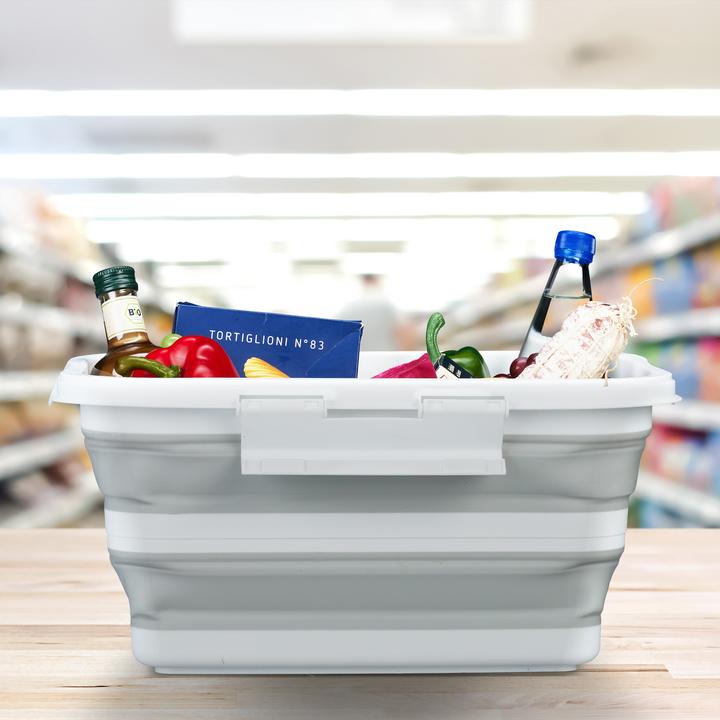 Actual product image Relaxdays Folding basket