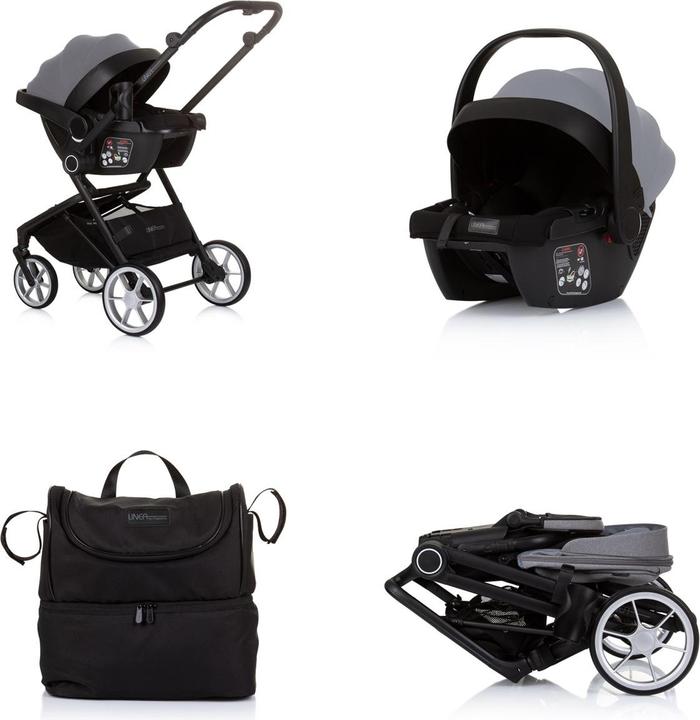 Actual product image Chipolino 3 in 1 Linea pushchair