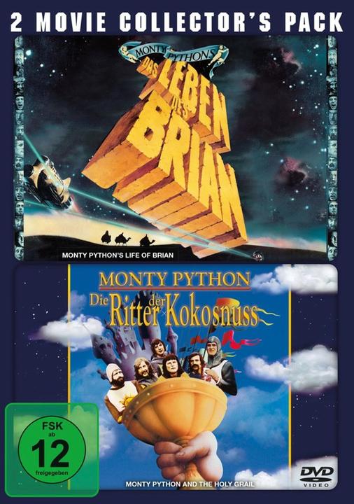 Sony Monty Python - The Knights of the Coconut / The Life of Brian (DVD, 2020, German, English)