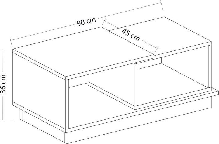 Actual product image Homitis Wayne (90 x 45 x 36 cm)