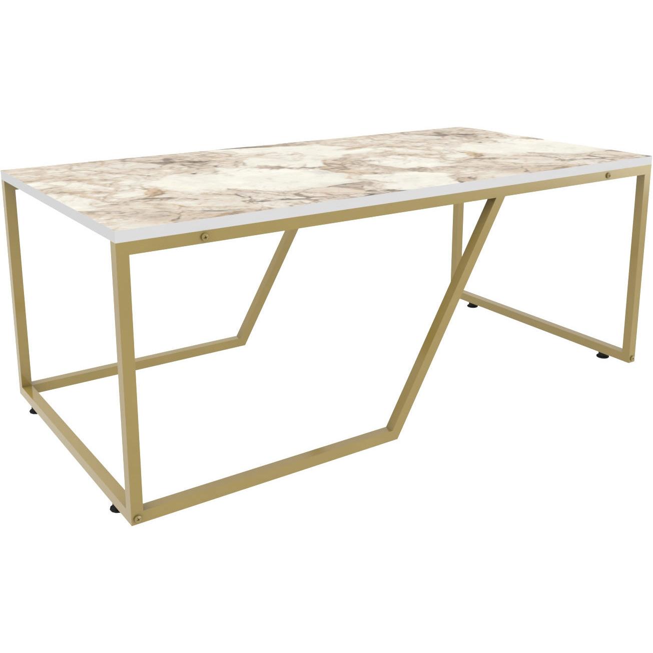 Kalune Design, Couchtisch + Beistelltisch, Amaris (120 x 60 x 48 cm)