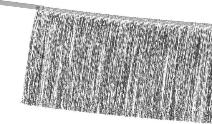 Image du produit Partydeco Guirlandes de franges d'argent (1 pièce(s))
