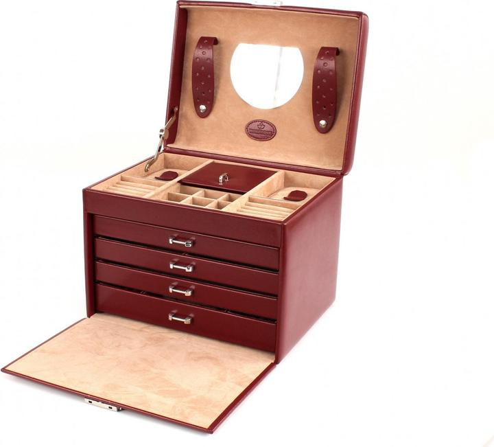 Immagine prodotto Windrose Portagioie Merino 13 - Rosso