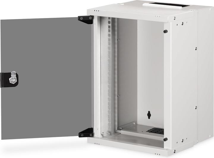Produktbild Digitus 10" 9HE Wandgehäuse, SOHO PRO 457 x 316 x 298 mm, grau (9 HE, 10 Zoll Rack)