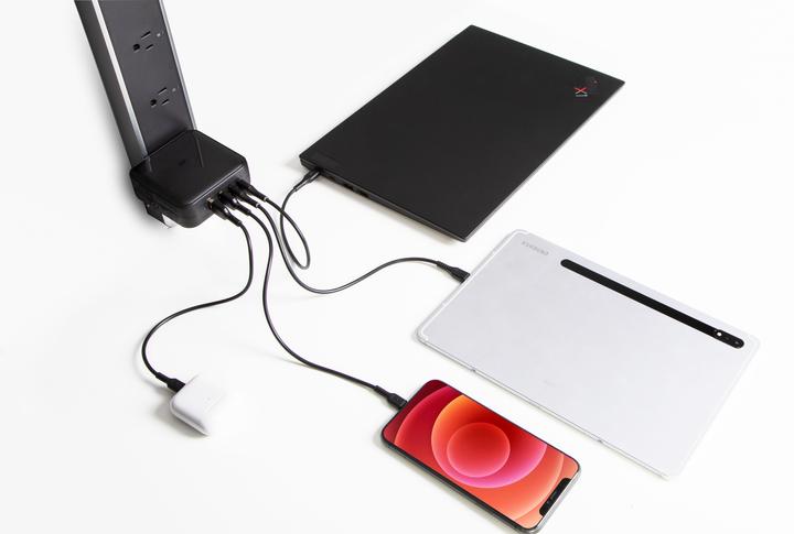 Immagine prodotto Targus 100W GanCharger-Multiporta-Adattamento da viaggio (100 W)