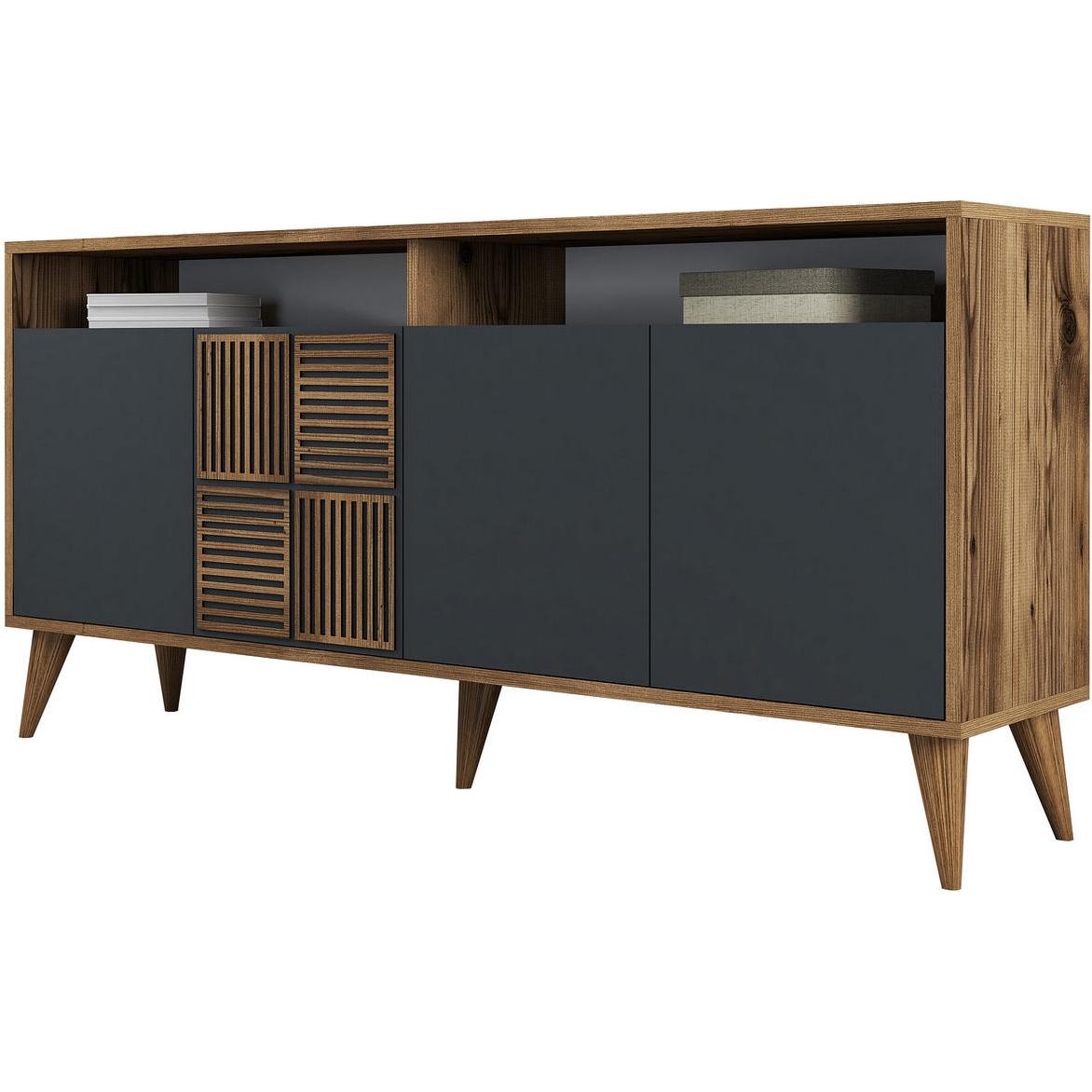 Hanah Home, Kommode + Sideboard, Corentin (160 x 35 x 78 cm)