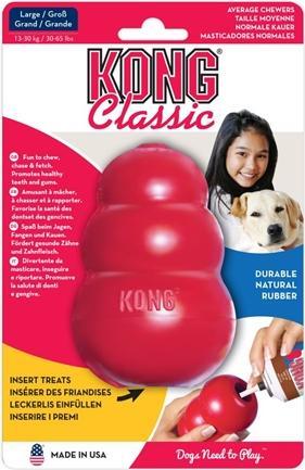 Immagine prodotto KONG Classico (Reperimento, Giocattolo per cani, Gioco da masticare per cani)