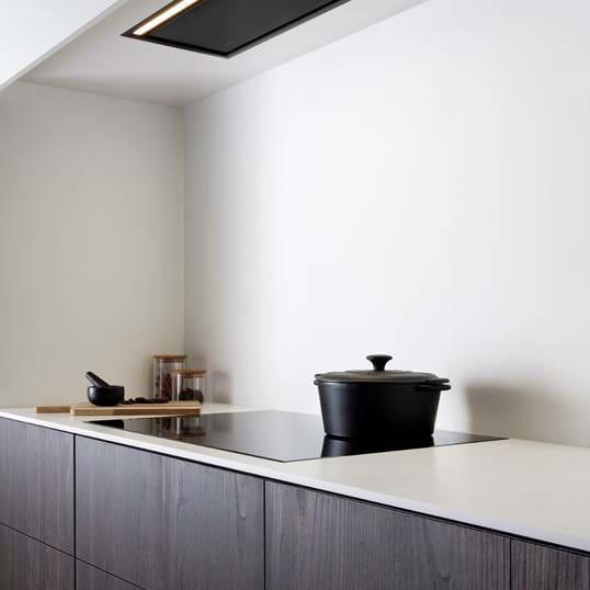 Produktbild NOVY 26082 cooker hood Built-in Black ³/h B (Flachschirmhaube)