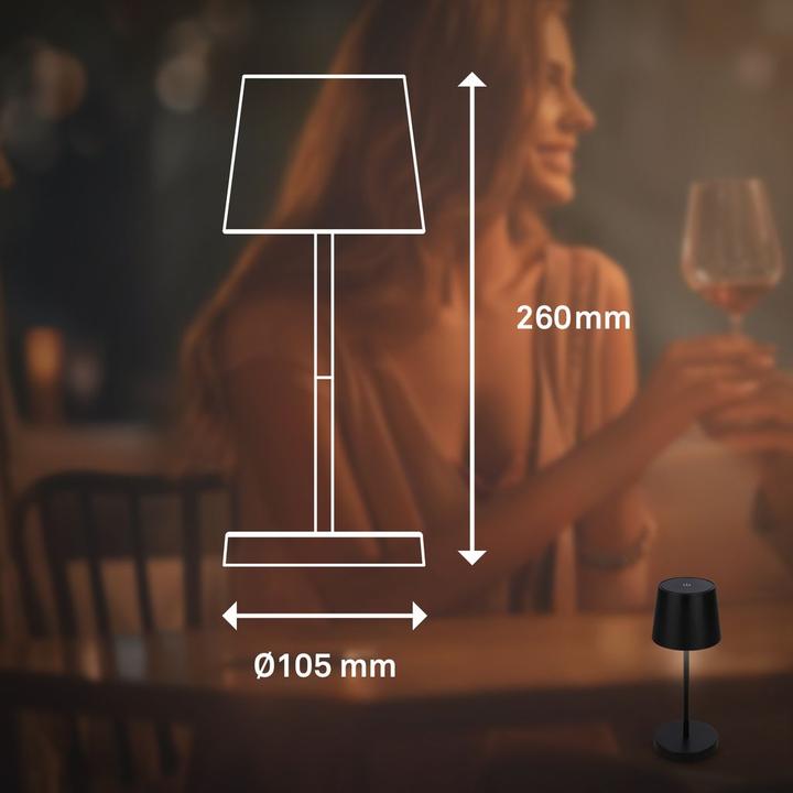 Produktbild Briloner Akku LED Tischleuchte (150 lm)
