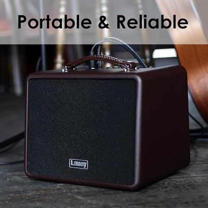 Actual product image Laney Acoustic Instrument Combo Amp with Dual Channels, Digital Effects, Anti-Feedback Control (Guitar, 60 W)