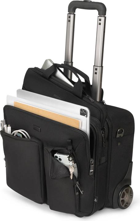 Actual product image Dicota "SAC.16.D3250901 D3250901 - Trolley Top Traveller Roller SEVEN 14-16"" Noir 25 litres." (25 l)