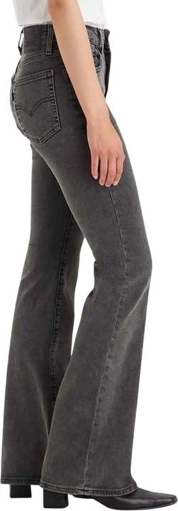 Actual product image Levis Womens/Ladies 726 Leather Patch High Rise Jeans (30)