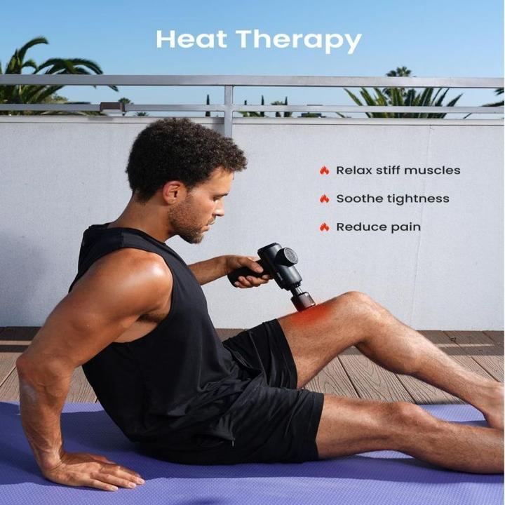 Actual product image Renpho Active Thermacool Massage Gun - Massage gun (5 Steps, 180 min)