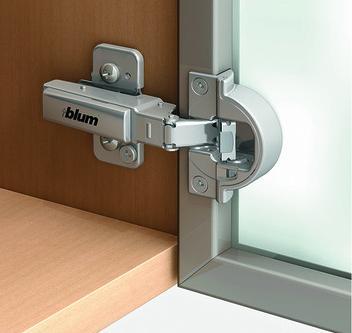 Produktbild Blum Topfbänder CLIP top BLUMOTION, schmales Alurahmenscharnier 95 °