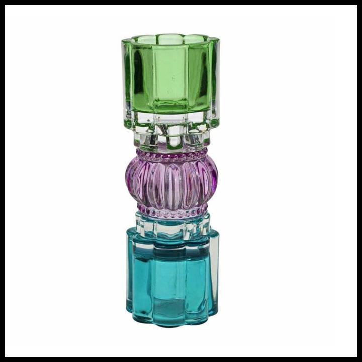 Werner Voss Kerzenständer Glas