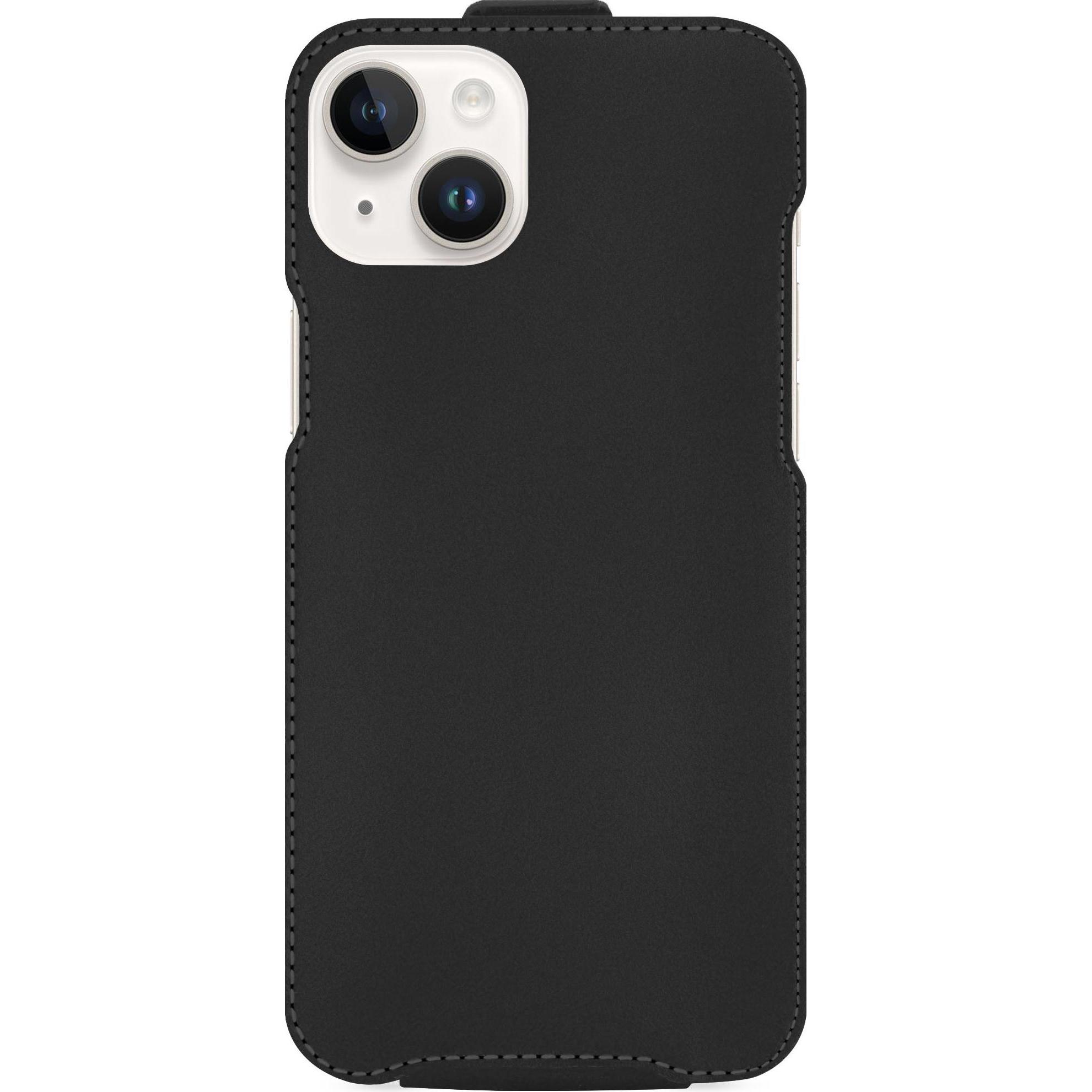 Thumbnail - Noreve Lederschutzhülle vertikal (Apple iPhone 15 Plus), Smartphone Hülle, Braun