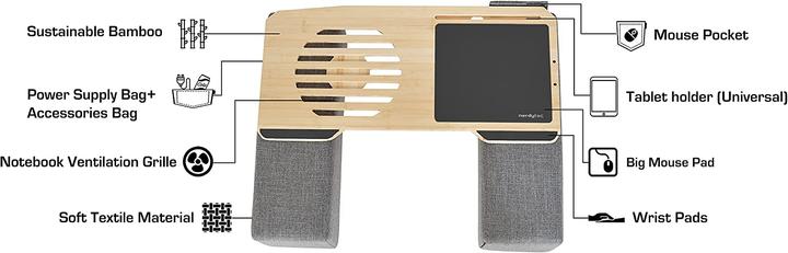 Produktbild Nerdytec Laptopkissen