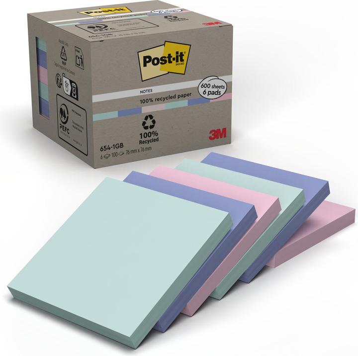 Produktbild Post-it Recycling Notes (76 x 76 mm)