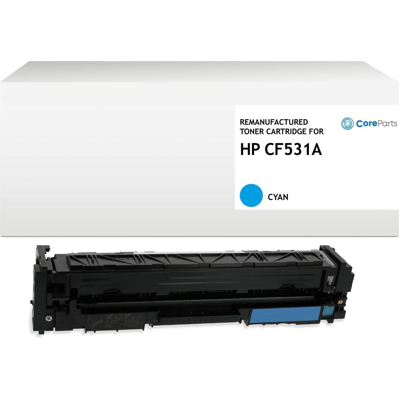CoreParts, Toner, Lasertoner for HP Cyan