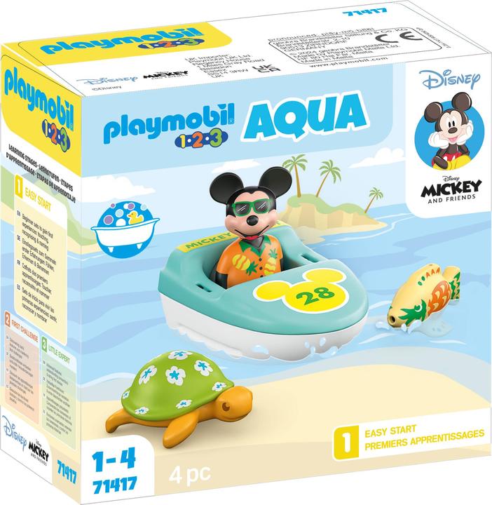 Playmobil 1.2.3 & Disney: Mickys Bootstour (71417, Playmobil 1.2.3)