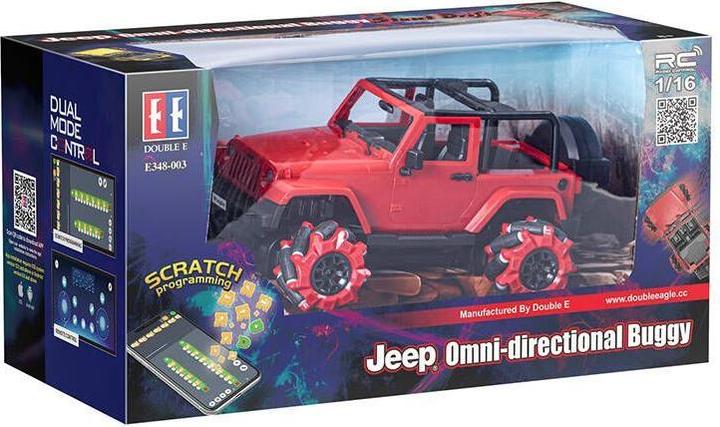 Immagine prodotto Double Auto telecomandata 1:16 (rosso) Jeep (drift) E348-003