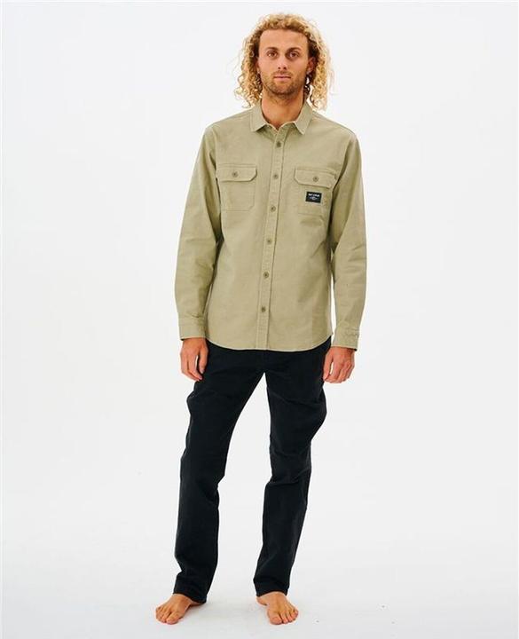 Produktbild Rip Curl Herren Langarm-Hemd Epic Beige (S, XL)
