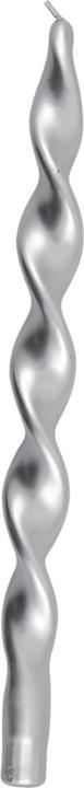 Image du produit Greengate Bougie twisted silver large 2 pièces (2 pcs)