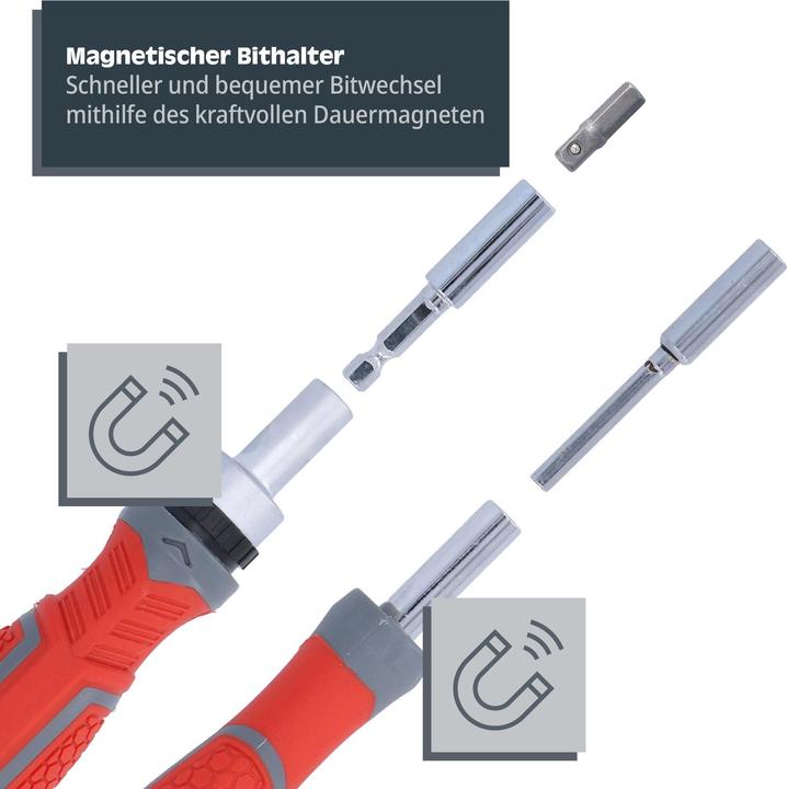 Produktbild Helpmate Steckschlüssel- und Bitsatz, 49-teilig